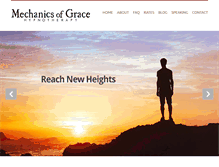 Tablet Screenshot of mechanicsofgrace.com